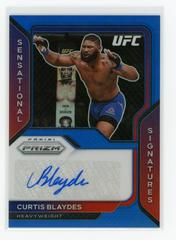Curtis Blaydes [Blue] Ufc Cards 2021 Panini Prizm UFC Sensational Signatures Prices