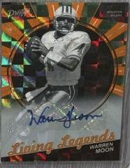 Warren Moon [Autograph Orange] #LL-30 Football Cards 2023 Panini Prestige Living Legends Prices