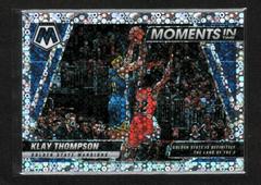 Klay Thompson [Fast Break Silver] #11 Basketball Cards 2021 Panini Mosaic Moments in Time Prices