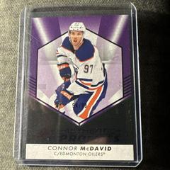 Connor McDavid [Purple] #AP-1 Hockey Cards 2022 SP Authentic Profiles Prices