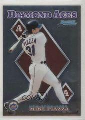 Mike Piazza #DA10 Baseball Cards 1999 Bowman Chrome Diamond Aces Prices