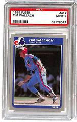 Tim Wallach #412 Baseball Cards 1985 Fleer Prices