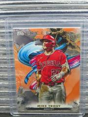 Mike Trout [Orange] Baseball Cards 2023 Topps Inception Prices