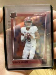 Bryce Young [Red] #26 Football Cards 2023 Panini Chronicles Draft Picks Clearly Donruss Prices