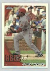 Joey Votto [Refractor] #17 Baseball Cards 2010 Topps Chrome Prices