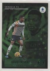 David Okereke [Trophy Collection Green] Soccer Cards 2021 Panini Chronicles Serie A Prices