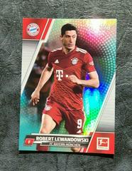Robert Lewandowski [Aqua Foil] Soccer Cards 2021 Topps Bundesliga Prices