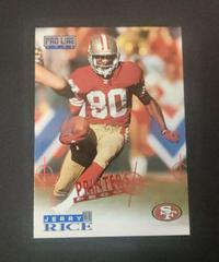 Jerry Rice [Printer's Proof] Football Cards 1996 Pro Line Prices