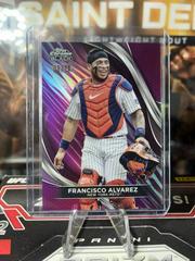 Francisco Alvarez [Magenta Refractor] #2 Baseball Cards 2024 Topps Chrome Black Prices