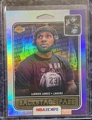 LeBron James [Holo] Basketball Cards 2019 Panini Hoops Backstage Pass Prices