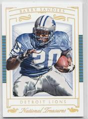 Barry Sanders [Holo Gold] #46 Football Cards 2015 Panini National Treasures Prices