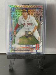 Blaze Jordan [Mega Box Mojo] Baseball Cards 2021 Bowman Chrome Prospects Prices