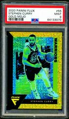 Stephen Curry [Gold Mojo] #55 Basketball Cards 2020 Panini Flux Prices