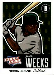 Jemile Weeks #58 Baseball Cards 2012 Panini Triple Play Prices