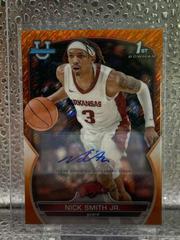 Nick Smith Jr. [Autograph Orange] #1 Basketball Cards 2022 Bowman Chrome University Prices