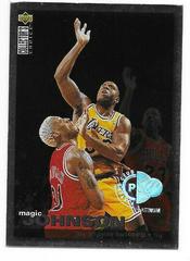Magic Johnson #T1 Basketball Cards 1995 Collector's Choice Prices