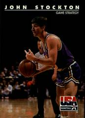 John Stockton #84 Basketball Cards 1992 Skybox USA Prices