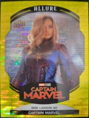 Brie Larson as Captain Marvel [Yellow Taxi] #87 Marvel 2022 Allure Prices