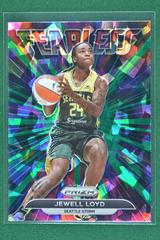 Jewell Loyd [Green Ice] #10 Basketball Cards 2022 Panini Prizm WNBA Fearless Prices
