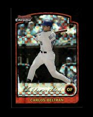 Carlos Beltran [Xfractor] #38 Baseball Cards 2003 Bowman Chrome Prices