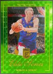 Nikola Jokic [Neon Green] #8 Basketball Cards 2023 Donruss Elite Series Prices