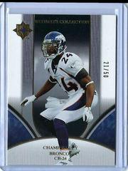 Champ Bailey [Gold] Football Cards 2006 Upper Deck Ultimate Collection Prices