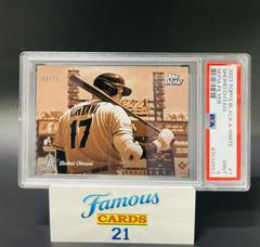 Shohei Ohtani [Sepia Filter] #1 Baseball Cards 2023 Topps Black and White Prices