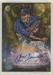 Jose Berrios [Gold] #PA-JBE Baseball Cards 2016 Bowman Inception Prospect Autographs Prices