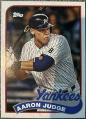Derek Jeter, Aaron Judge #89DH-11 Baseball Cards 2023 Topps Archives 1989 Doubleheaders Prices