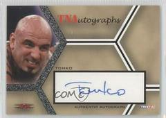 Tomko Wrestling Cards 2008 TriStar TNA Impact Autographs Prices