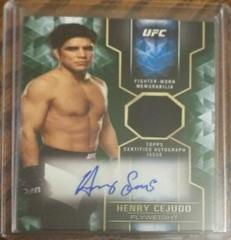 Henry Cejudo [Green] Ufc Cards 2017 Topps UFC Knockout Autographs Prices