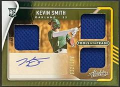 Kevin Smith #TT3S-KS Baseball Cards 2022 Panini Absolute Tools of the Trade 3 Swatch Signatures Prices