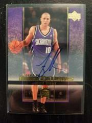 Mike Bibby [Autograph] #A54 Basketball Cards 2003 Upper Deck Rookie Exclusives Prices