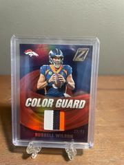 Russell Wilson [Prime] Football Cards 2022 Panini Zenith Color Guard Prices