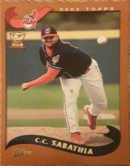 C.C. Sabathia Baseball Cards 2002 Topps Prices