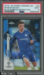 Mason Mount [Blue Bubbles Refractor] Soccer Cards 2019 Topps Chrome UEFA Champions League Prices
