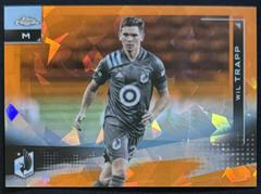 Wil Trapp [Orange] Soccer Cards 2021 Topps Chrome MLS Sapphire Prices