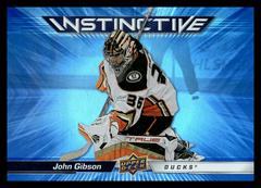 John Gibson #IN-20 Hockey Cards 2023 Upper Deck Instinctive Prices