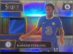 Raheem Sterling Soccer Cards 2022 Panini Select Premier League Jumbo Swatches Prices