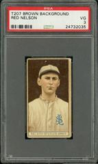 Red Nelson Baseball Cards 1912 T207 Brown Background Prices