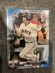 Buster Posey [Blue] #15 Baseball Cards 2017 Bowman Prices