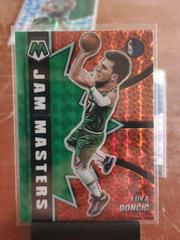 Luka Doncic [Green Mosaic] Basketball Cards 2020 Panini Mosaic Jam Masters Prices
