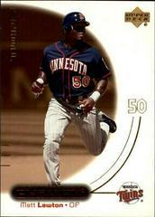 Matt Lawton #22 Baseball Cards 2001 Upper Deck Ovation Prices