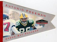 Antonio Freeman [Red] #38 Football Cards 1998 Playoff Contenders Pennants Prices