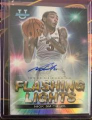 Nick Smith Jr. [Autograph] #FL-6 Basketball Cards 2022 Bowman University Best Flashing Lights Prices
