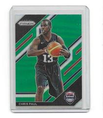 Chris Paul [Green] #2 Basketball Cards 2022 Panini Prizm USA Prices