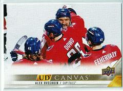 Alex Ovechkin #C203 Hockey Cards 2022 Upper Deck UD Canvas Prices