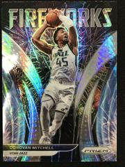 Donovan Mitchell [Hyper Prizm] #10 Basketball Cards 2021 Panini Prizm Fireworks Prices