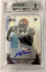 Josh Gordon [Autograph Prism Refractor] #94 Football Cards 2012 Bowman Sterling Prices
