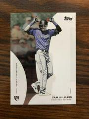 Sam Hilliard Baseball Cards 2020 Topps on Demand MLB Rookie Progression Prices